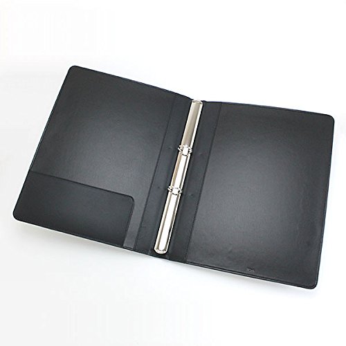 Amazon | 伊東屋 革製2穴バインダー | O型リングファイル | 文房具
