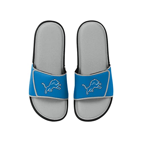 Image of FOCO mens NFL Team Logo Sport Shower Foam Slide Flip Flop Sandals