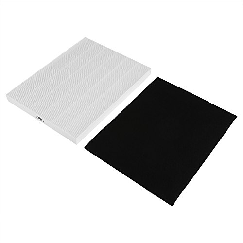 Acouto Luftreinigerfilter für Winix 115115, Luftreiniger-Ersatzteile 1 Filternetz + 4 Kohlenstofffiltergewebe Passend für Winix 115115 Luggage Organizer Luftreiniger-Filterteile