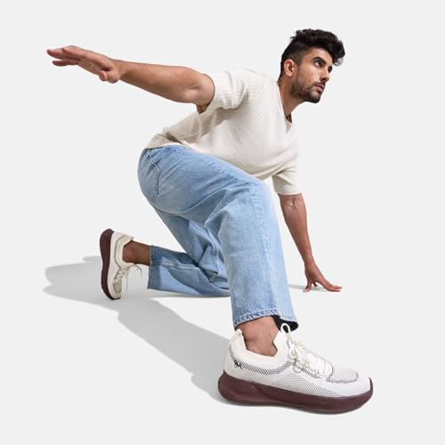 Image of Neeman's Begin Walk Leap Walking Shoes for Men | Cushioned, Breathable & Flexible | Designed for Comfort, Support & Everyday Movement