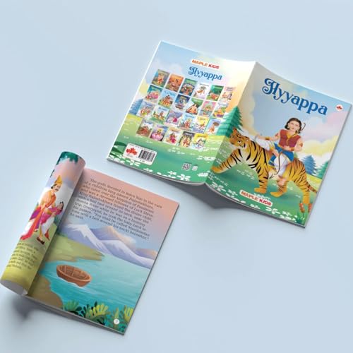 Image of Story Books for Kids (Set of 5 Books) - Mythology Books for Children - Surya, Kartikeya, Ayyappa, Indra, Vamana - English Short Stories - Read Aloud to Infants, Toddlers