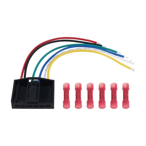 VGOL 6-Pin Car Taillight Connector Plug 63214871731 Compatible with BMW E84 E90 E91 E82 E85 E86 E61 E81