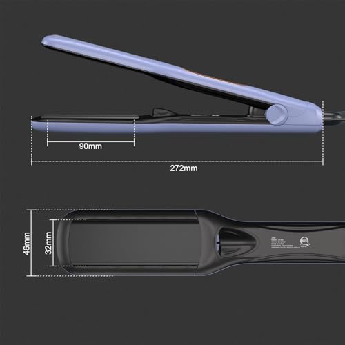 Plancha para cabello JINRI volumen ajustable dual voltaje miniatura 2