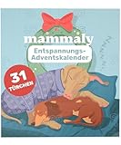 Entspannungs-Adventskalender 2025 für Hunde mit 31 Türchen für Beruhigung bis Silvester - inkl. 104 Snacks & 5 Kauknochen gegen Angst und Stress mit Baldrian, Melisse u.v.m. - Relax Time