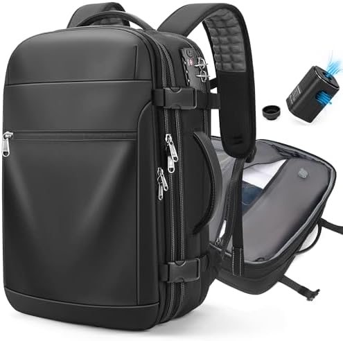 Vacuum Backpack Travel – Expandable Compression Carry On Backpack...