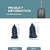 Bawkars 60 PCS Tire Repair Rubber Nail, Vacuum Tire Repair Kits Spiral Rubber Screws, Fast Self-Service Tool for Car, Truck, Motorcycle, Tractor Tire Puncture Repair (Black) #1