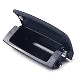 1) alta calidad ZhengELE Coche Negro Consola Central Trasera Cenicero Tabaco Tarro Seat Exeo for Audi A4 B6 B7 8E0857961M 8E0 857 961 M 6PS