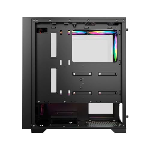 Gabinete Gamer Acegeek Tempest A370 | Mid-Tower | Lateral de Vidro | Preto | AG-TEMPEST-A370-BK - Imagem 6