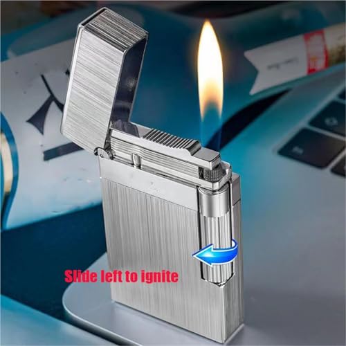 Encendedor vintage de cobre puro recargable, el regalo ideal para hombres sofisticados 4