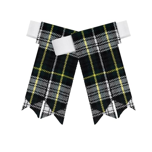 Image of Scottish Tartan Kilt Flashes with Elastic Adjusters