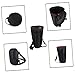 SUPVOX Djembe Bag Resistant Zipper African Drum Case Backpack for Gig Portable Rain Drum Accessory Bag
