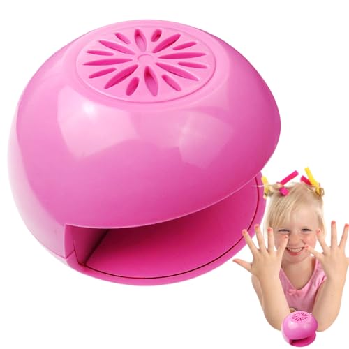 Secador De Esmalte De Uñas, Secador De Uñas Bonito, Ventilador Portátil De Secado Rápido Manicura Casa Salón Viaje Niños Y Mujeres