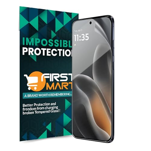 Image of FIRST MART TPU Screen Protector for Motorola Edge 70 Fusion - Unbreakable Membrane Protection, Case Friendly Coverage, Bubble-Free, Edge to Edge Coverage [ 1 Pack]