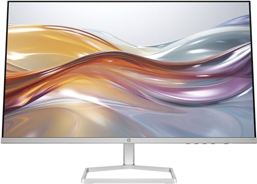 HP Series 5 68,6 cm (27 Zoll) FHD-Monitor (527sf) – 100 Hz Bildwiederholrate, 1500:1 CR, 99% sRGB-Farbe und 300 Nits – HDMI- und VGA-Ports – Low-Blue Light, ergonomisch einstellbar, WWCB-Zertifiziert