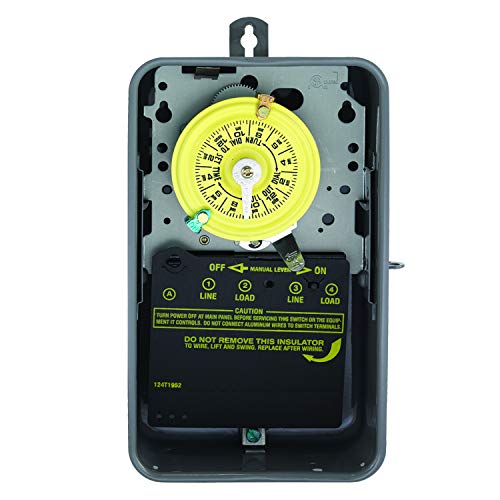 Intermatic T106R Mechanical Time Switch, Gray Intermatic T106R Mechanical Time Switch, Gray