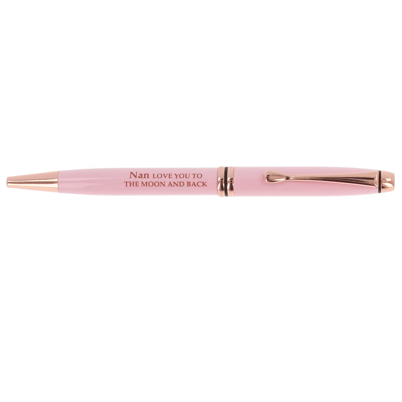 Bridgewater Pen Company Sentimental Ballpoint Pen, Luxury Refillable Ballpoint, Boxed with Message Card for family, Mum, Nan, Sister, Friends, Dad & Grandad (Nan Love You To The Moon & Back) - Image 2