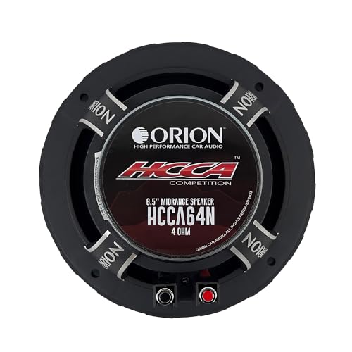 Image of ORION HCCA HCCA64N 6.5 inch Neodymium Midrange Speakers, 1400W Pair