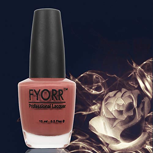 Image of Coffee Nude Professional Nail Polish | Long Lasting, Quick Dry, Chip Resistant, High Shine Nail Paint | Smooth & Easy Application, Vibrant Trendy Shades for Women & Girls Party Daily Use 15ml