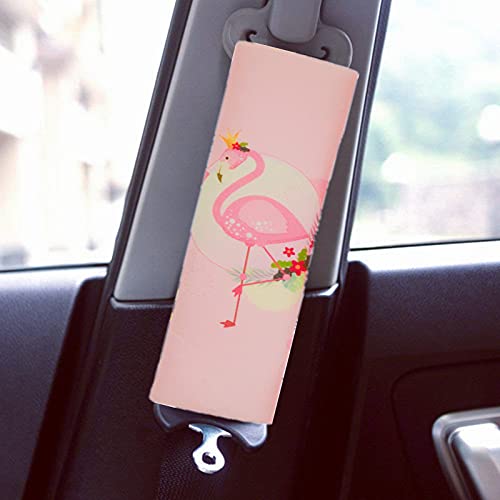 Image of Seat Belt Cover Pad for Kids, 2 Pcs Soft Baby Seat Belt Cushions Pads, Car Seat Straps Shoulder Protector Pillow for Girls Boys