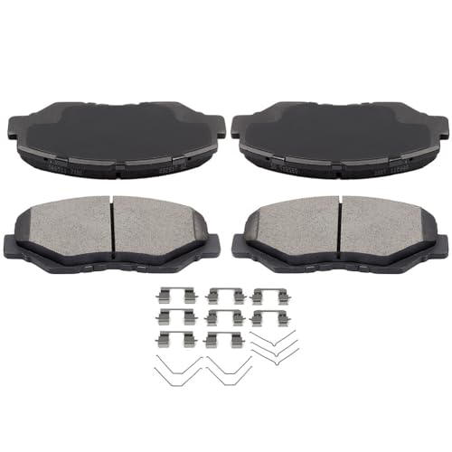 Image of ECCPP D914 4pc Front Ceramic Disc Brake Pad Set For Honda For Civic 2012-21