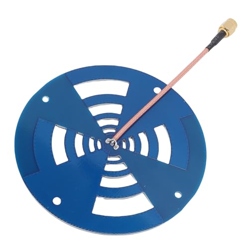 PUSOKEI UWB Antennae, Ultra Wideband Antennae 550MHz to 7GHz High Gain Omnidirectional with 360 Signal Reception, for Industrial Power Bureau Discharge Detection RF Reading