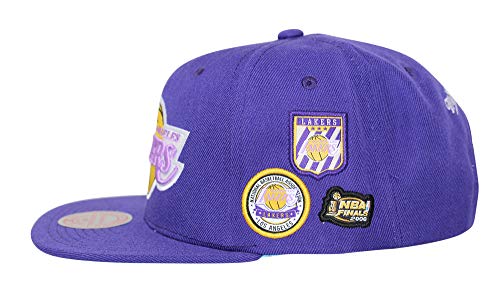 Mitchell & Ness Blue Under Finals Snapback HWC LA Lakers miniatura 2