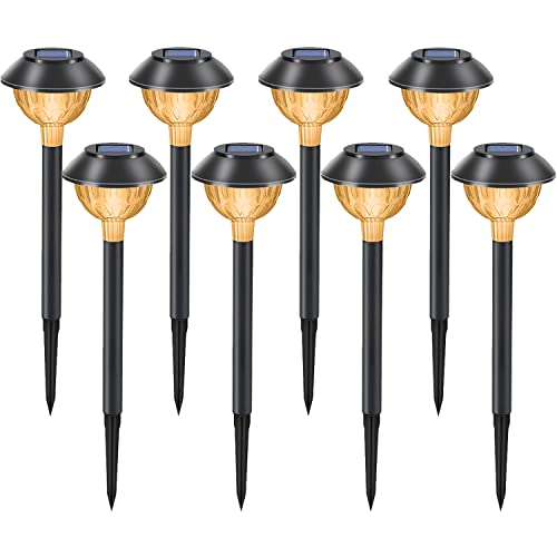 TWINSLUXES 8 Pack Solar Pathway Lights Outdoor,Waterproof Garden Lights, Up to 12 Hrs LED Landscape Path Lighting Auto ON/Off Solar Yard Lights for Sidewalk,Lawn, Patio, Walkway,Garden Decoration. TWINSLUXES 8 Pack Solar Pathway Lights Outdoor,Waterproof Garden Lights, Up to 12 Hrs LED Landscape Path Lighting Auto ON/Off Solar Yard Lights for Sidewalk,Lawn, Patio, Walkway,Garden Decoration.