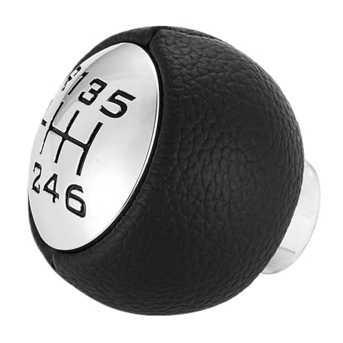 OBEST Pommeau de Levier Peugeot, Pommeau de Vitesse à 6 Vitesses, Original Universel Levier de Vitesse Manuel pour Peugeot 307 308 3008 407 5008 807, Tête de...