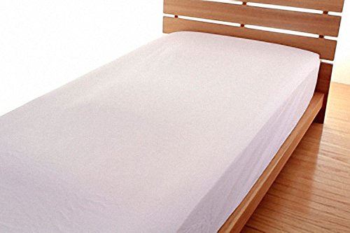 日本製 Mr.TEXミスターテックス 抗菌 防臭 消臭 ベッド用ボックスシーツ シングルサイズ(ラベンダー)