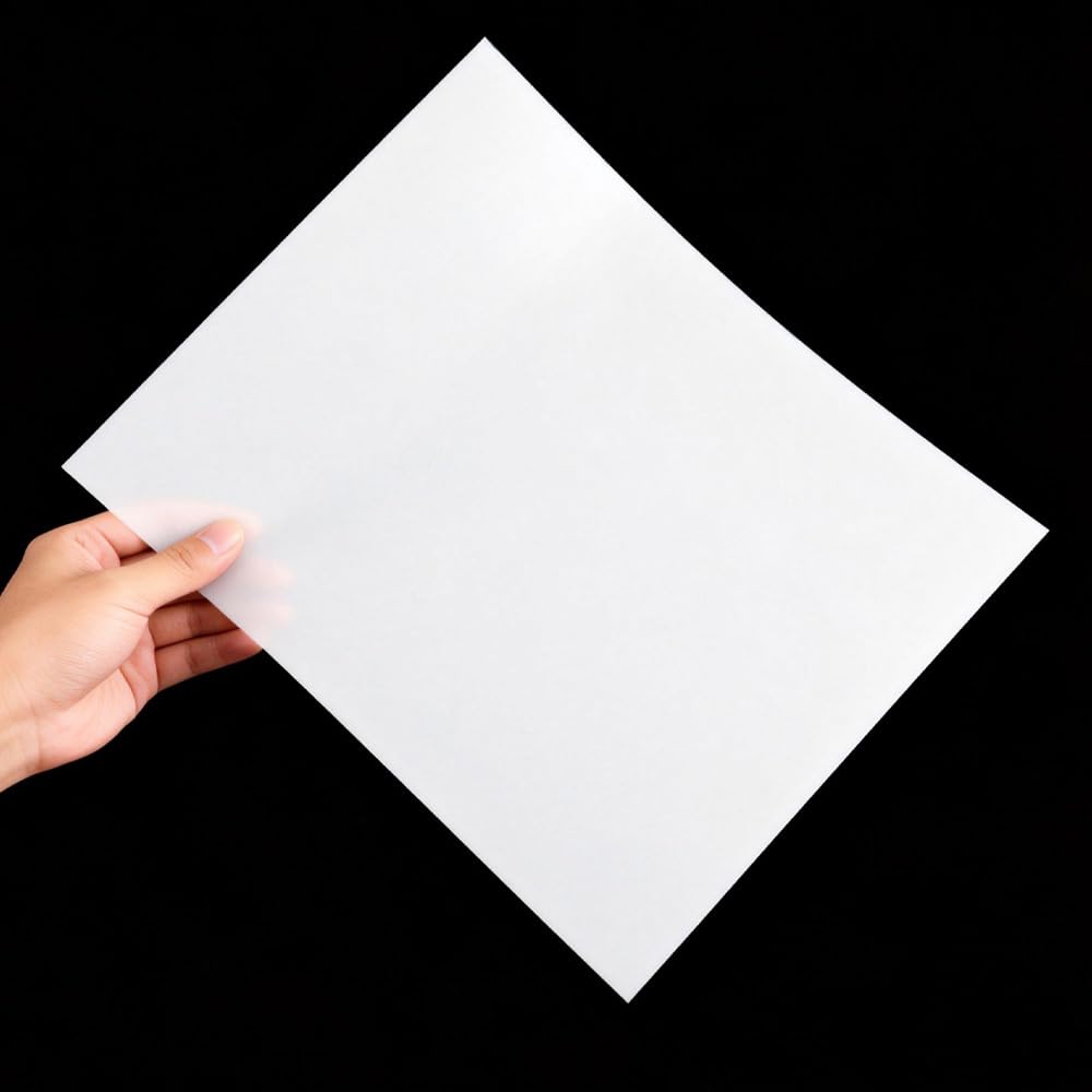 PTFE Plastic Sheet - 1/16" Thick, Non-Stick -8