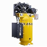 EMAX E350 Stationary Air Compressor - 7.5hp 80 Gal. 2 Stage Single...