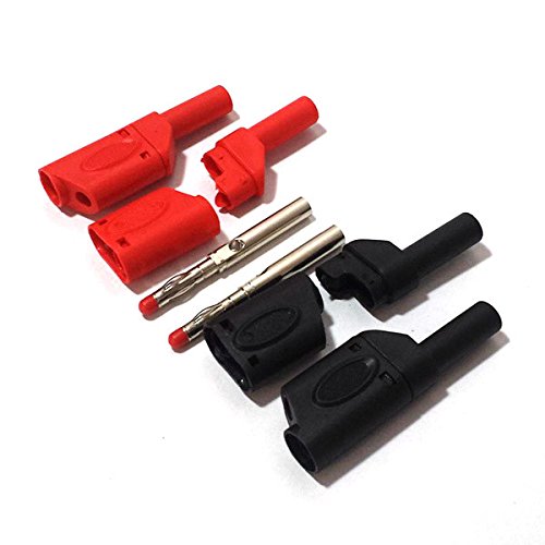 Conectores banana aislados 4 mm, 10 unidades miniatura 2