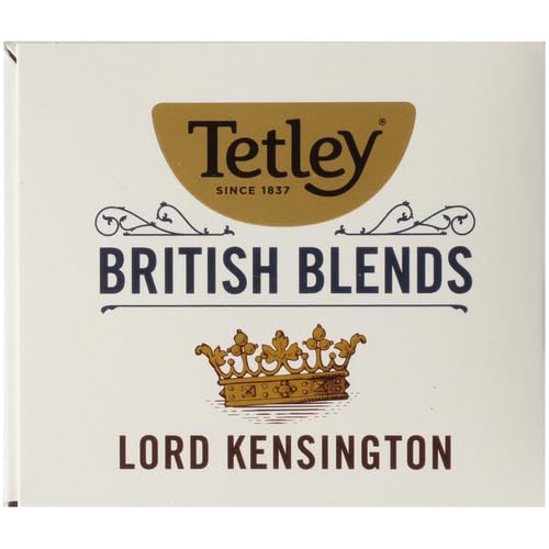 Miniatura 10 de Tetley British Blends Lord Kensington té negro fuerte y de cuerpo completo 20 bolsas de té