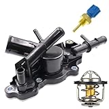 HWATPS 11060-4BB0A 11060-4BB1A Set of Engine Radiator Thermostat Housing for Nissan Sentra Rogue Sport 1.8L 2.0L 2017-2022