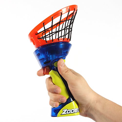 image for Zoom-O Flying Disc Launcher w/Catch Net | Catch and Shoot Plastic Disc