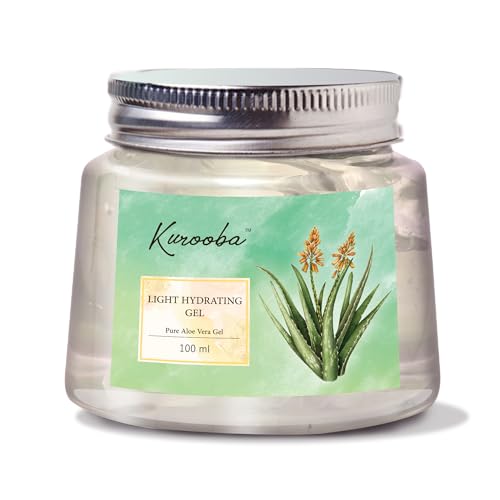 Kurooba Organic Aloe Vera Gel from freshly cut 100% Pure Aloe – 100 ml Aloe Kurooba Organic Aloe Vera Gel from freshly cut 100% Pure Aloe – 100 ml Aloe