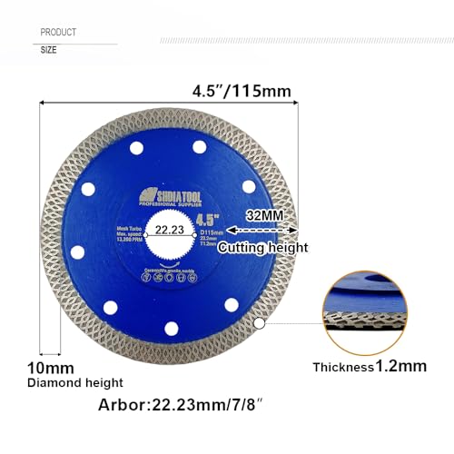 Set de brocas de núcleo de diamante 12 piezas DARTOTEK miniatura 6