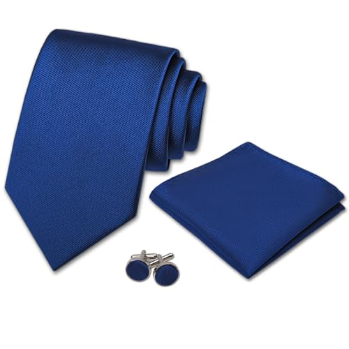 Image of Men's Tie Gift Set - Tie, Pocket Square & Cufflinks