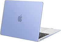Vista 18 de MOSISO: Compatible con funda para MacBook Air de 13 pulgadas, versión 2022, 2021, 2020, 2019, 2018, Touch ID A2337 M1 A2179, A1932, funda rígida