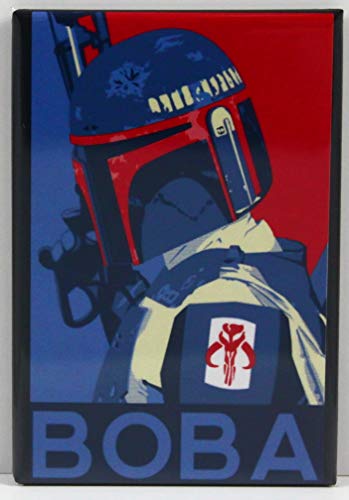 Boba Fett Refrigerator Magnet. Star Wars