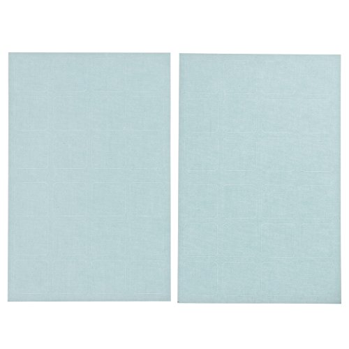 ゆにねーむ 洗濯 タグ に貼る シール ペールB 24ピース×2シート UN-264