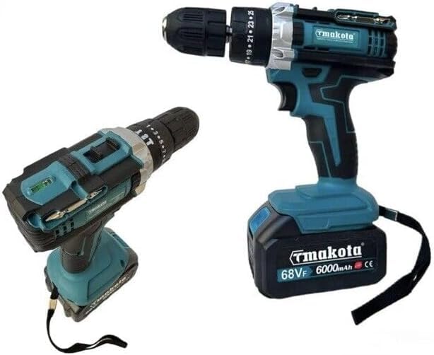 Kit 4 in 1: Tassellatore, Trapano a Impulsi, Avvitatore a Percussione 68V Brushless, Smerigliatrice