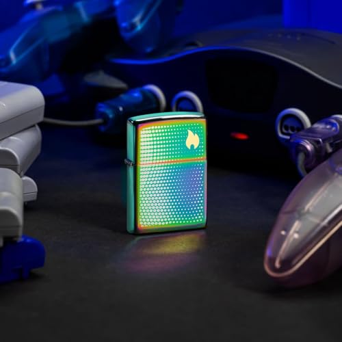Encendedor Zippo personalizado con grabado multicolor miniatura 3