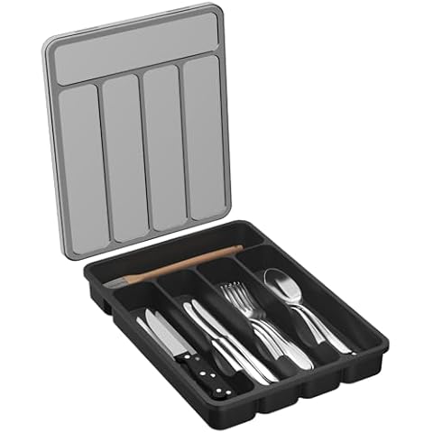 Range-couverts Lifewit avec couvercle Cover