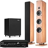 ensemble home cinema yamaha Installation Simple Sans Ampli Externe - L’amplificateur intégré simplifie le branchement : connectez votre TV, lecteur multimédia ou console et profitez immédiatement d’un son large et équilibré.