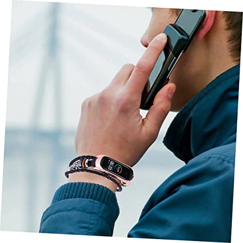 Retro Metal Bead Band Diy Wristband Replacement for Watch Stylish Accessory2