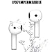 immagine 4Airplus Auricolari Wireless,Cuffie Bluetooth 5.0 Impermeabili IPX7,con 35H a Lunga Durata Della Batteria in Cuffia con Controllo Tattile Stereo 3D,per Airpods Pro/IOS/Android