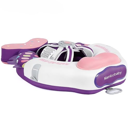 HECCEI Schwimmring Baby, Mambobaby Nicht Aufblasbarer Schwimmhilfe, Hautfreundlicher Schwimmreifen Baby Perfekte Schwimmtrainer Swim Float f&uuml;r Kinder 3-24 Monate