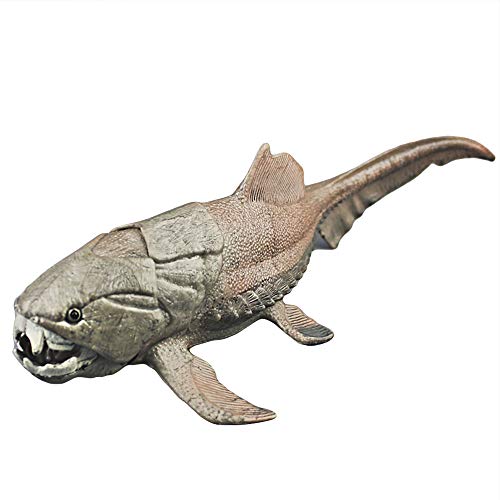 Dunkleosteus - Figura decorativa para acuario, diseño de la criatura Devonion