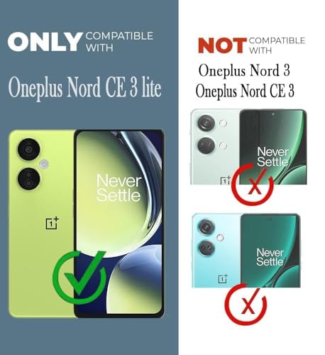 Image of Jkobi Back Case Cover for OnePlus Nord CE 3 Lite (Textured Grip Design | Camera Protection | Slim and Light Weight | Soft Touch and Feel | Black)